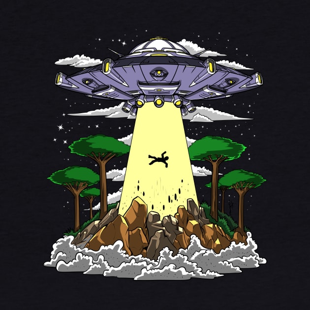 Alien Abduction by underheaven